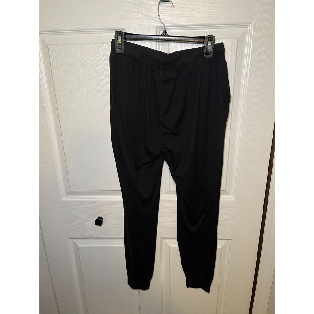 Agnes & Dora Black Jogger Pants Womens Medium Drawstring Lounge Casual
